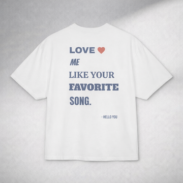 Love me ❤️ (white &amp; sand)